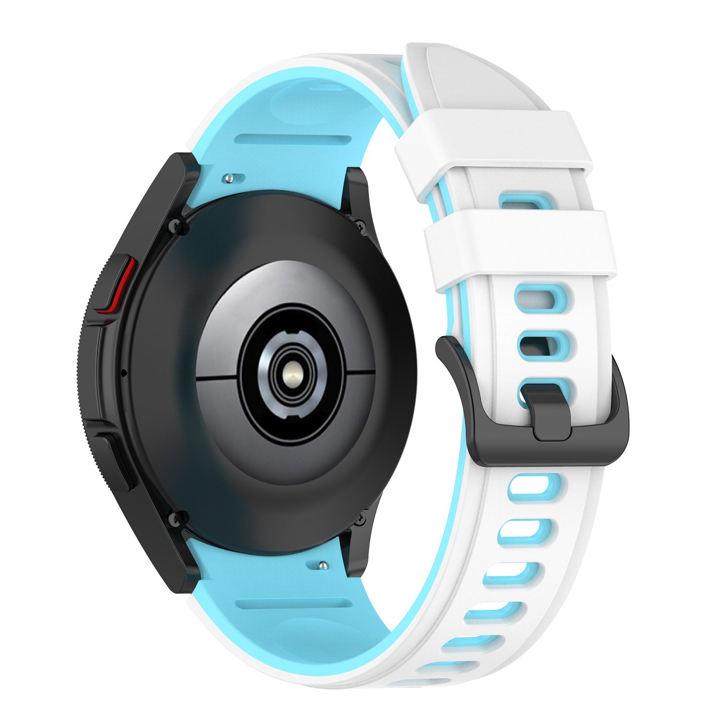 Dual Color Breathable Sport Silicone Watch Band Replacement Strap for Samsung Galaxy Watch6 40mm 44mm Watch6 Classic 43mm 47mm Watch 5 40mm 44mm 5 Pro 45mm Watch4 40mm 44mm Watch3 41mm Dual Color Breathable Sport Silicone Watch Band Replacement Strap for Samsung Galaxy Watch6 40mm 44mm Watch6 Classic 43mm 47mm Watch 5 40mm 44mm 5 Pro 45mm Watch4 40mm 44mm Watch3 41mm
